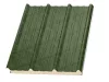 12 cm Tető szendvicspanel,  RAL 6011 (világos zöld)