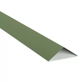   Gerincelem trapézlemezhez, Fényes RAL 6011 (világoszöld), Hossz: 2000 mm
