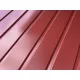 T7 trapézlemez, RAL 3009 (bordó) - vtg.: 0,5mm SAJÁT GYÁRTÁS