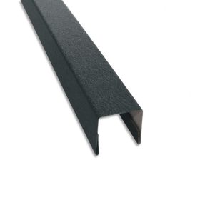   Omega/Simetra U profil, Fényes RAL 7016 (antracit szürke), Hossz: 2000mm