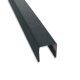 Omega/Simetra U profil, Fényes RAL 7016 (antracit szürke), Hossz: 2000mm