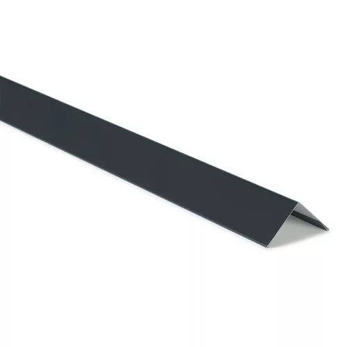 Sarok szegély T8 kerítéselemhez RAL 7016 matt (antracit szürke), Hossz: 2000 mm