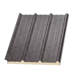 4 cm Tető szendvicspanel,  RAL 9007 (grafit metál)