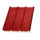 8 cm Tető szendvicspanel,  RAL 3000 (tűzpiros)