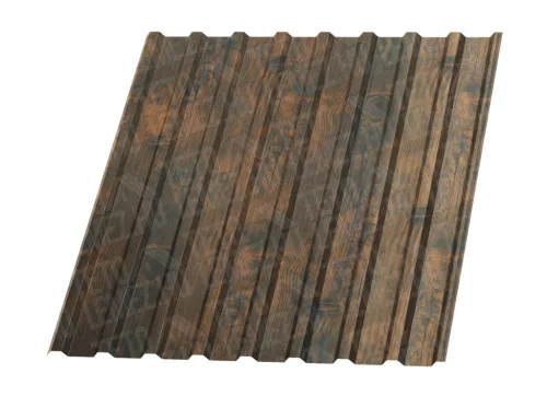 T20 trapézlemez, sötétdió - vtg.: 0,45mm SAJÁT GYÁRTÁS