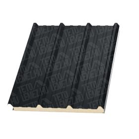   10 cm PUR tető szendvicspanel, RAL 7016 (antracit szürke) - Egyedi méretben