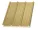 10 cm Tető szendvicspanel, kőzetgyapot töltéssel, RAL 1002 (gabonasárga)