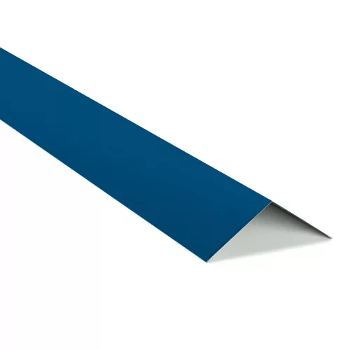 Gerincelem trapézlemezhez, Fényes RAL 5010 (kék), Hossz: 2000 mm