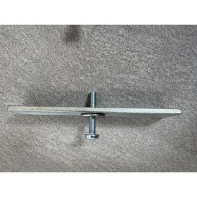   Rögzítő csavar alátéttel (rögzítő klipszhez), horganyzott - M5 x 30 mm