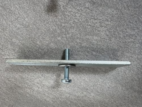 Rögzítő csavar alátéttel (rögzítő klipszhez), horganyzott - M5 x 30 mm - 50db 