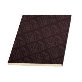   6 cm Fal szendvicspanel, látszó rögzítéssel, RAL 8017 (csokibarna)