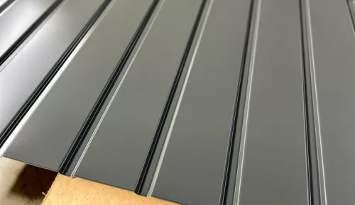 T7 trapézlemez, RAL 7016 fényes (antracit szürke) - vtg.: 0,5mm SAJÁT GYÁRTÁS