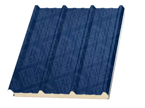 15 cm Tető szendvicspanel,  RAL 5010 (kék)