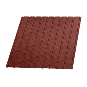 T8 trapézlemez, RAL 3009 fényes (bordó) - vtg.: 0,50mm