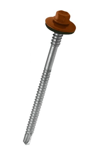 Falpanel csavar fémhez 5,5x65mm /4 cm vtg. falpanelhoz/ RAL 8003