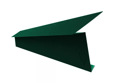 Indító ereszszegély RAL 6005 fényes (mohazöld), Hossz: 2000 mm