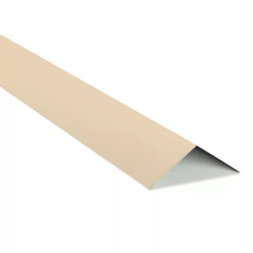 Gerincelem trapézlemezhez, Fényes RAL 1015 (bézs), Hossz: 2000 mm