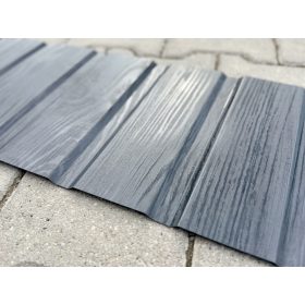   T7 trapézlemez, matt kétoldalas antracit faminta - vtg.: 0,45mm SAJÁT GYÁRTÁS