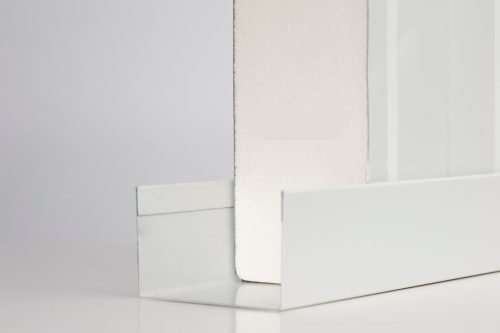 Szendvicspanel fogadó profil, Hossz: 2000 mm