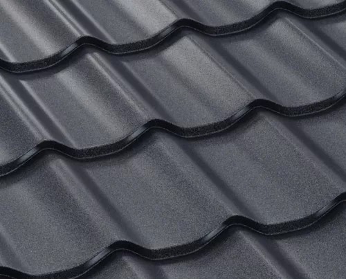 ALFA RETRO cserepeslemez, TK 24 matt (antracit szürke) 0,5mm vastag