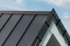 Kiszellőztetett gerincelem Lambda lemezhez RAL 8019 fényes (szürkésbarna), Hossz: 1.000 mm