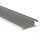 Oromszegély II. - RAL 9007 fényes (grafit metál) - Hossz: 2000 mm