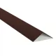 Gerincelem trapézlemezhez, Fényes RAL 8017 (csokibarna), Hossz: 2000mm