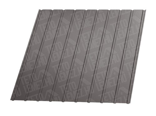 T8 trapézlemez, RAL 9007 fényes (grafit metál) - vtg.: 0,50mm