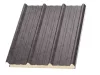 10 cm Tető szendvicspanel, kőzetgyapot töltéssel, RAL 9007 (grafitmetál)