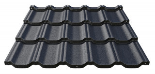 GAMMA cserepeslemez, UTK 31 matt (csokibarna) 0,5mm vastag