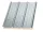 15 cm Tető szendvicspanel, kőzetgyapot töltéssel, RAL 7035 (világos szürke)