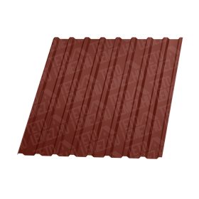 T20 trapézlemez, RAL3009 fényes (bordó) - vtg.: 0,45mm