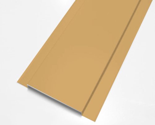 Szendvicspanel csatlakozás takaró elem RAL 1002 fényes (gabona sárga), Hossz: 2000 mm