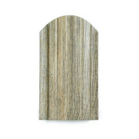 Íves kerítéselem - Sonoma tölgy (kétoldalas)