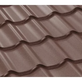   ALFA RETRO cserepeslemez, TK 31 matt (csokibarna) 0,5mm vastag