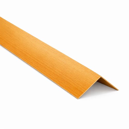 Gerincelem trapézlemezhez 20 cm x 20 cm mézéger, Hossz: 2000 mm