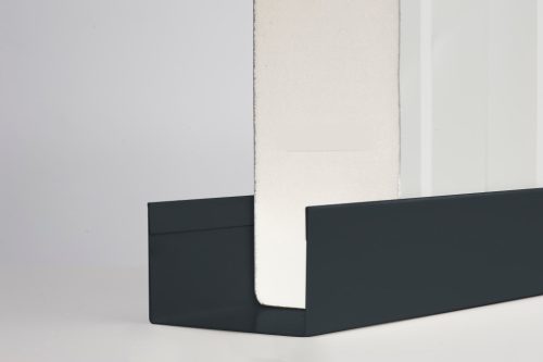 Szendvicspanel fogadó profil RAL 7016 fényes (antracit szürke), Hossz: 2000 mm