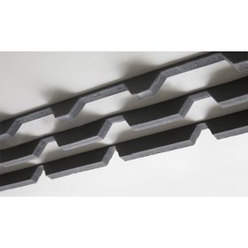   Tömítőprofil T20 trapézlemezhez /komplett/ - 1160 mm széles lemezhez